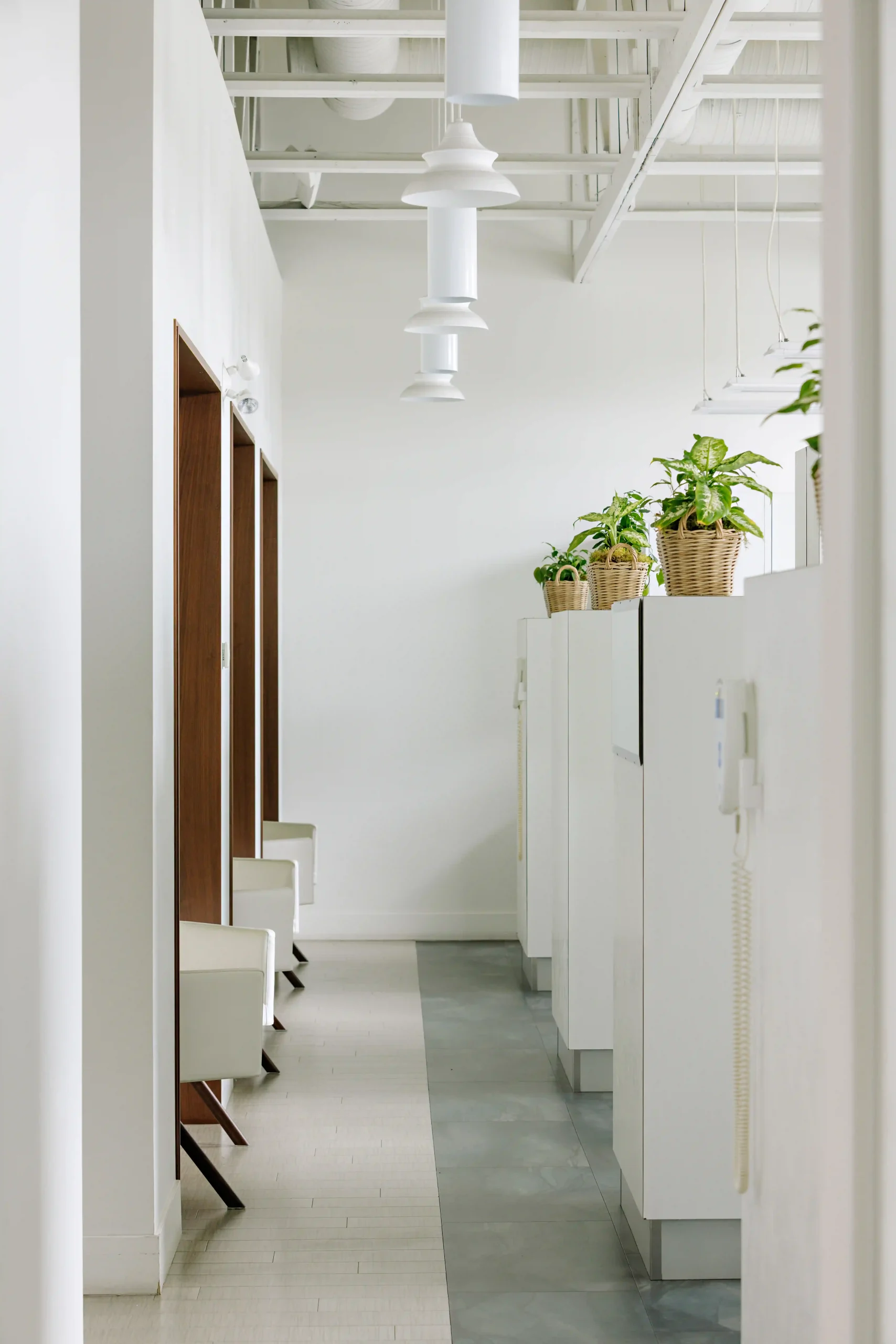 Modern dental treatment operatory with patient chair at Vine Dental Kelowna dentist clinic